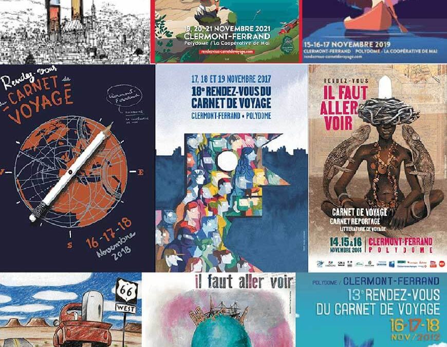 Les rendez-vous du Carnet de Voyage de Clermond-Ferrand